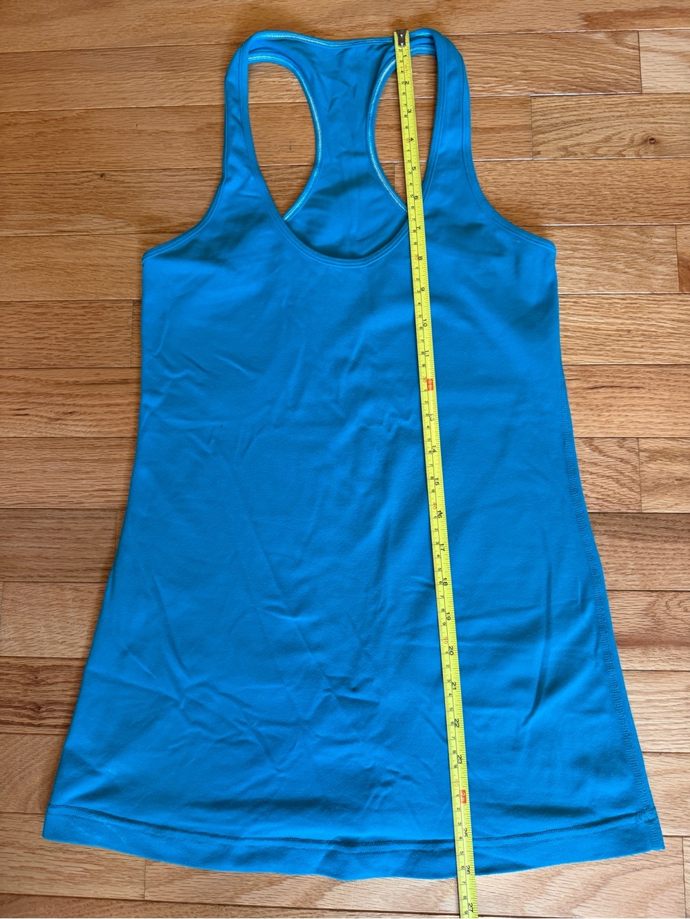 Lululemon Athletic Racerback Tank Top Teal Blue Activewear Womens - Picture 6 of 6